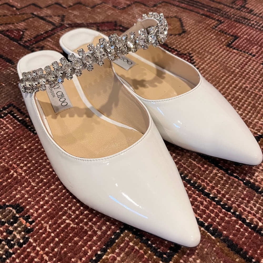 Jimmy Choo Bing flat mules US 7